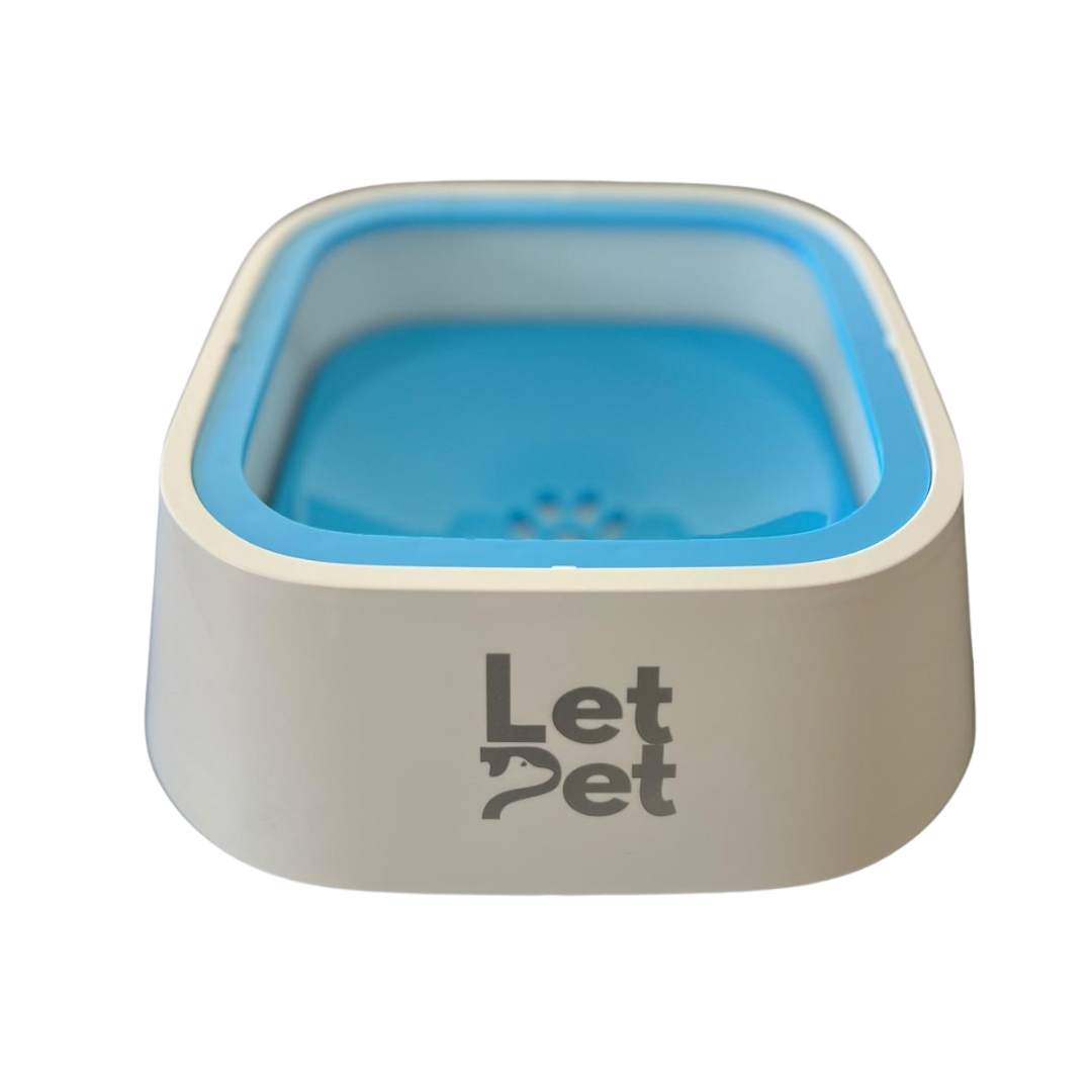 Anti Splash & Spill Pet Water Bowl 1.5 L with Anti-Slip Bottom