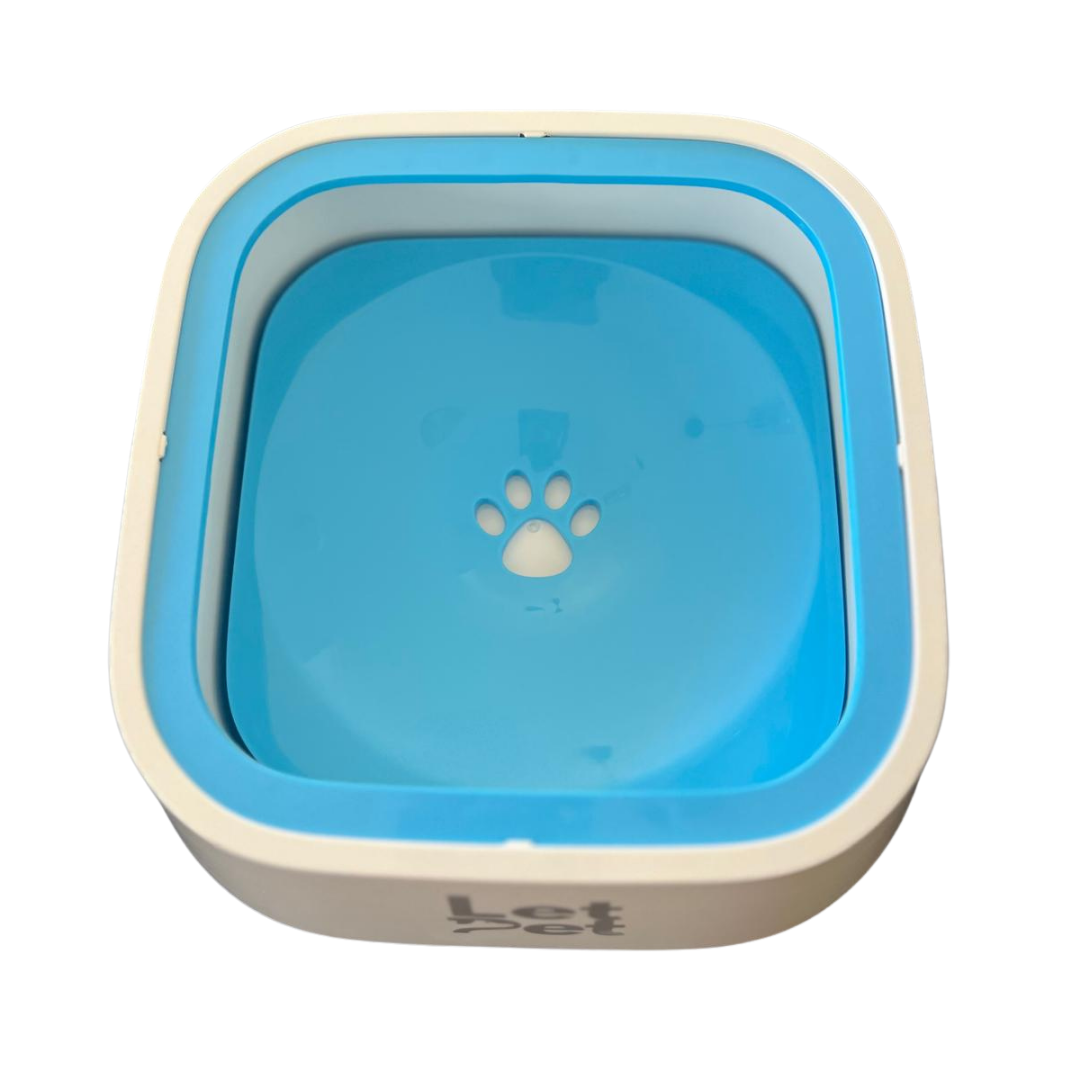 Anti Splash & Spill Pet Water Bowl 1.5 L with Anti-Slip Bottom