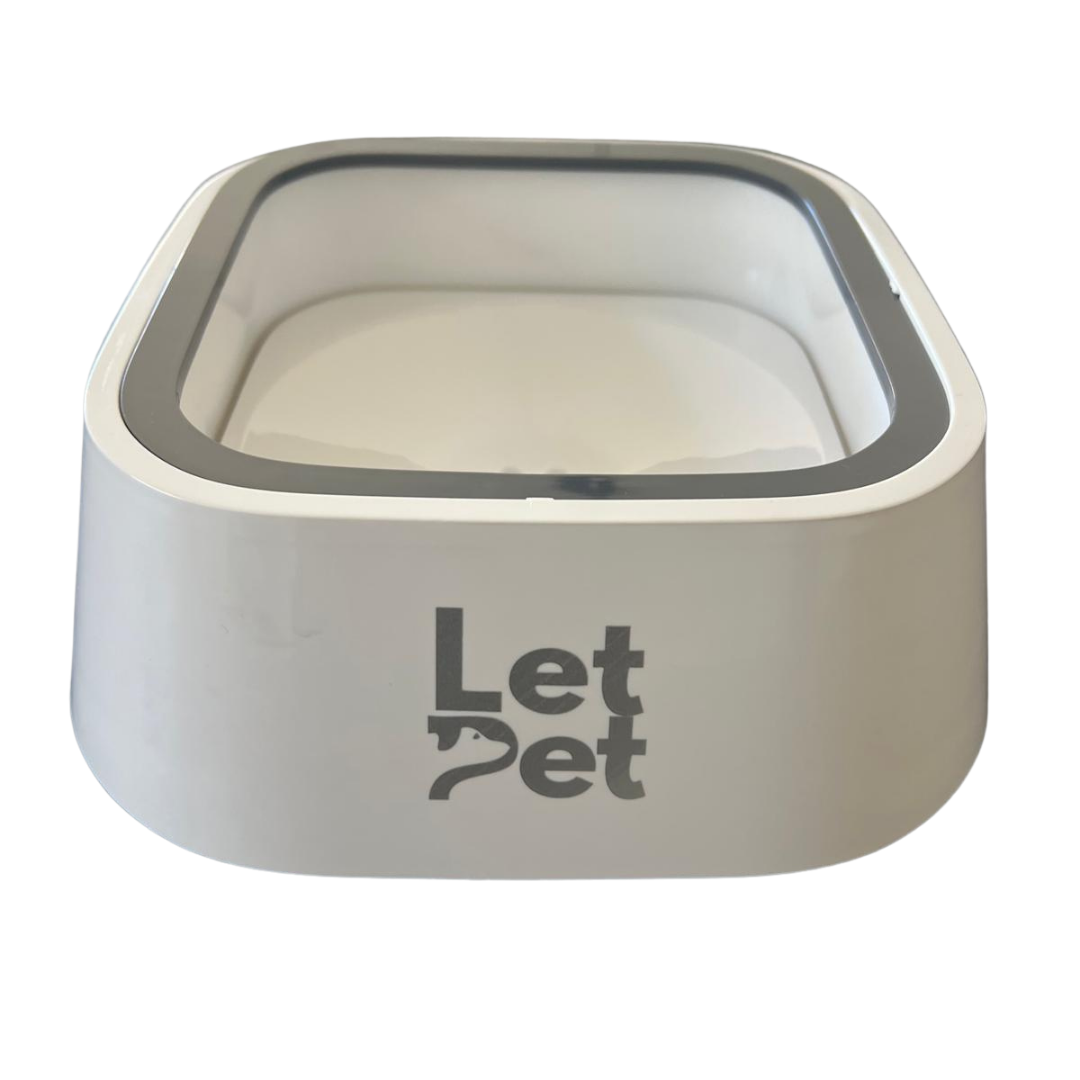 Splash Proof Pet Water Bowl 1.5 L with Anti-Slip Bottom