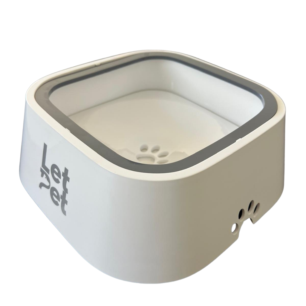 Anti Splash & Spill Pet Water Bowl 1.5 L with Anti-Slip Bottom