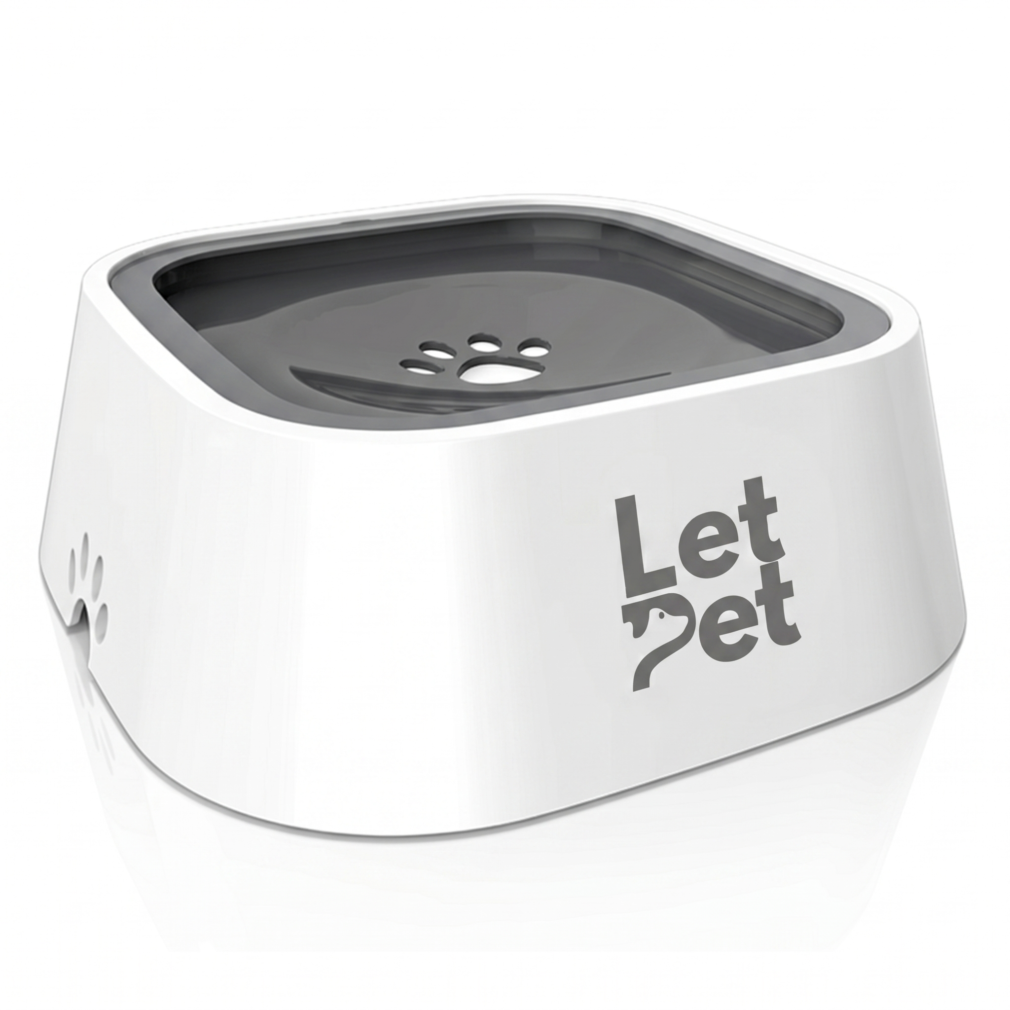 Anti Splash & Spill Pet Water Bowl 1.5 L with Anti-Slip Bottom
