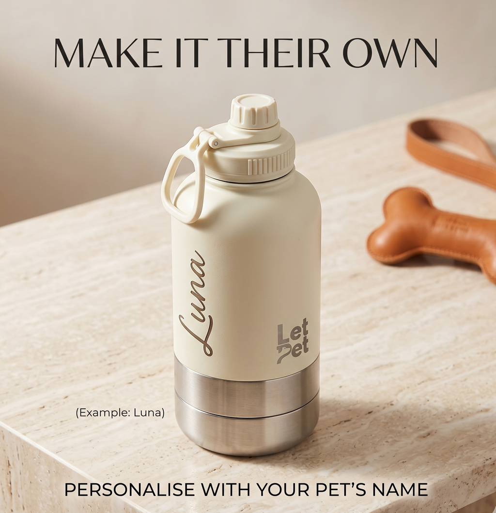 Customisable 3 in 1 Drink Bottles | Water For You & Your Dog