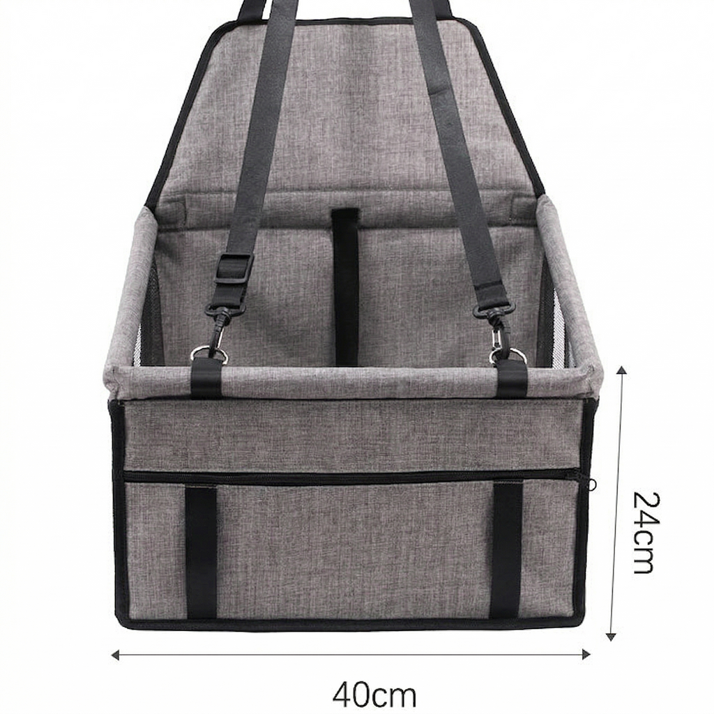 High-Quality Dog Car Booster Seat - Your Dog Secure & Your Car Spotless