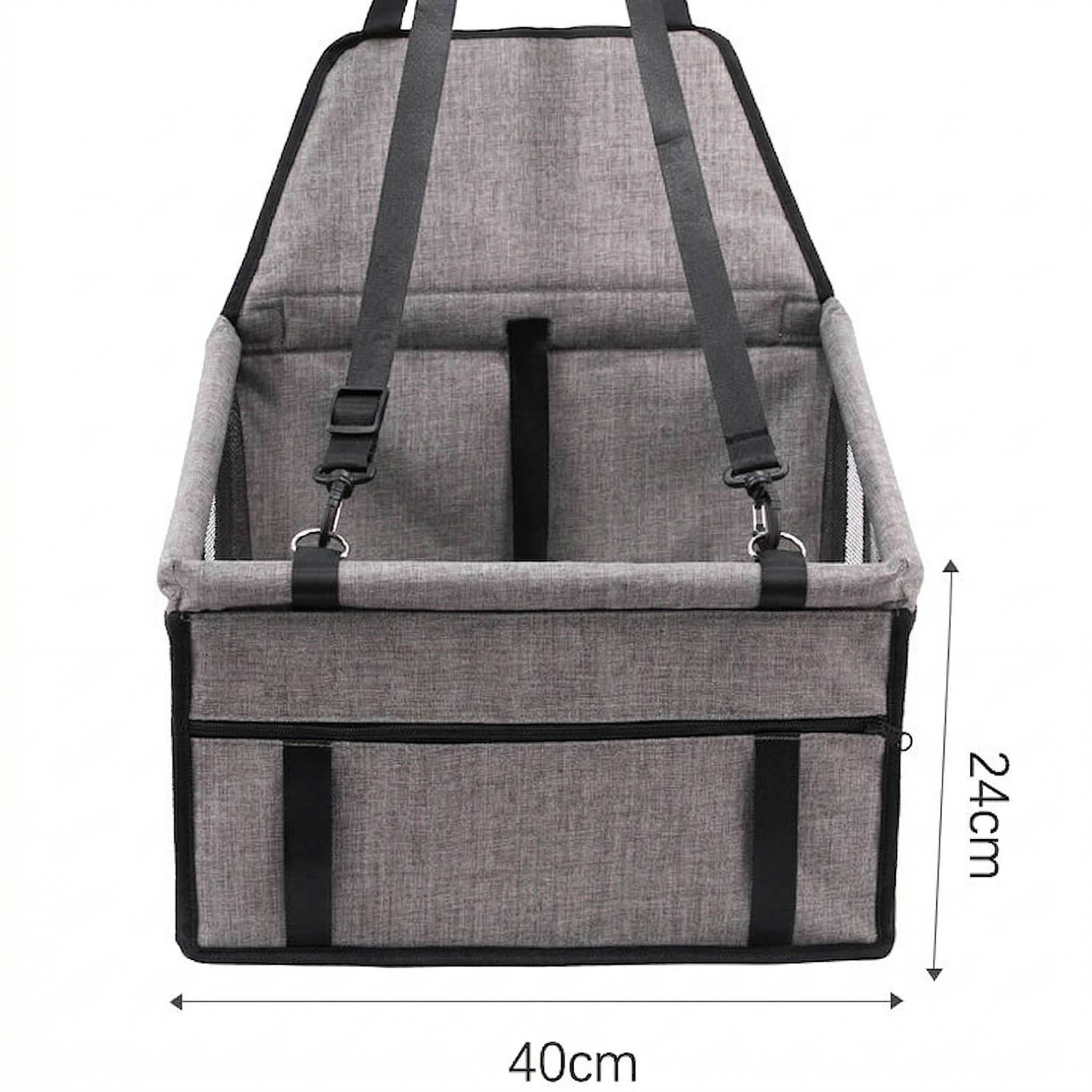 High-Quality Dog Car Booster Seat - Your Dog Secure & Your Car Spotless