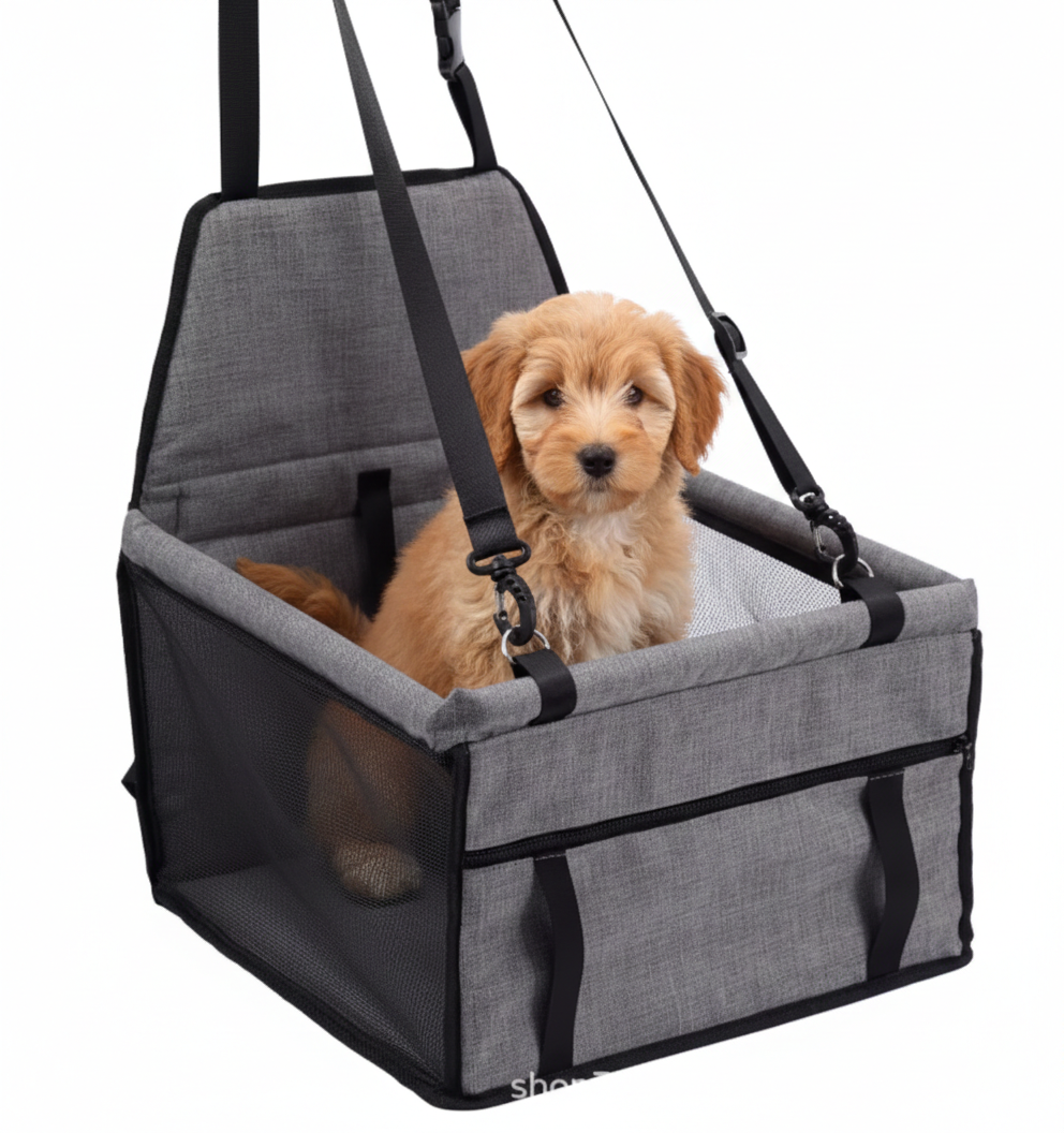 High-Quality Dog Car Booster Seat - Your Dog Secure & Your Car Spotless