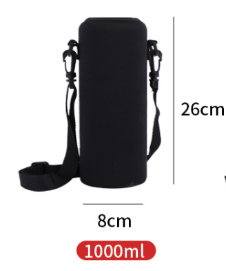 Water Bottle Sleeve with Adjustable Strap