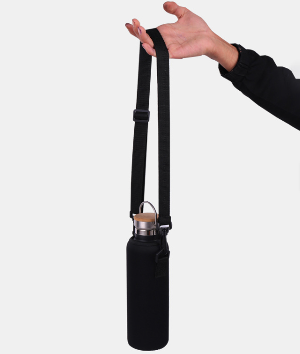 Water Bottle Sleeve with Adjustable Strap