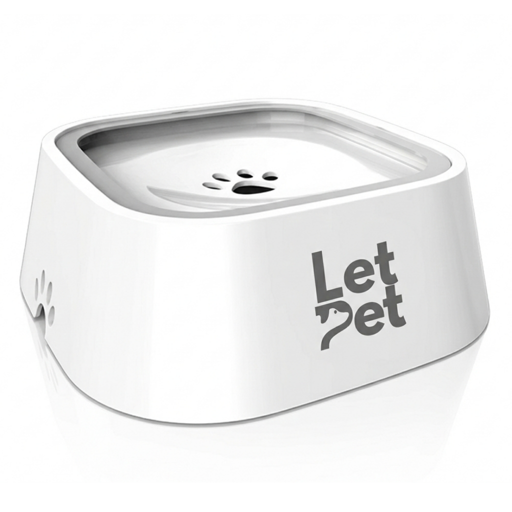 Anti Splash & Spill Pet Water Bowl 1.5 L with Anti-Slip Bottom